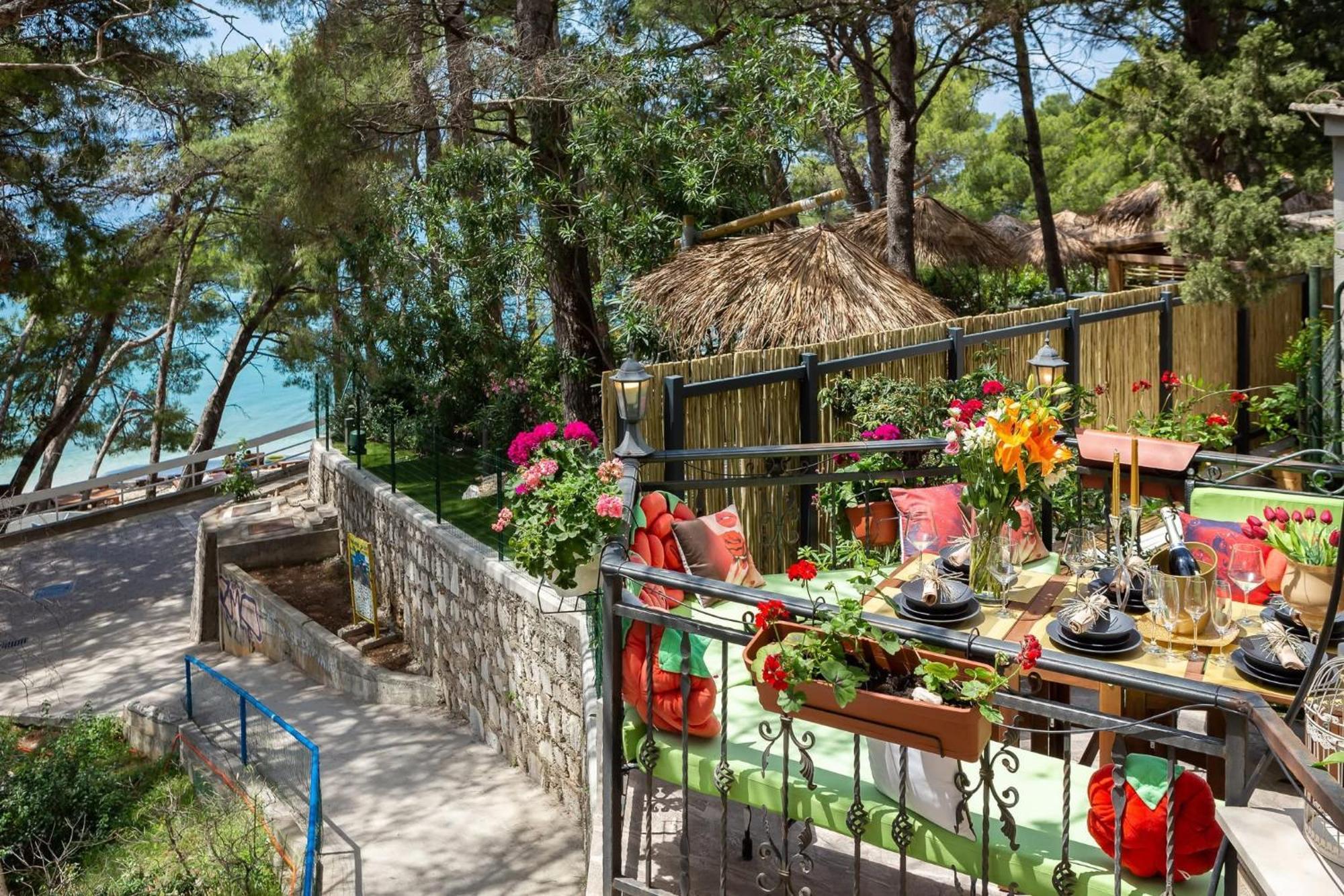 Beachfront Apartment Romilda Makarska Buitenkant foto